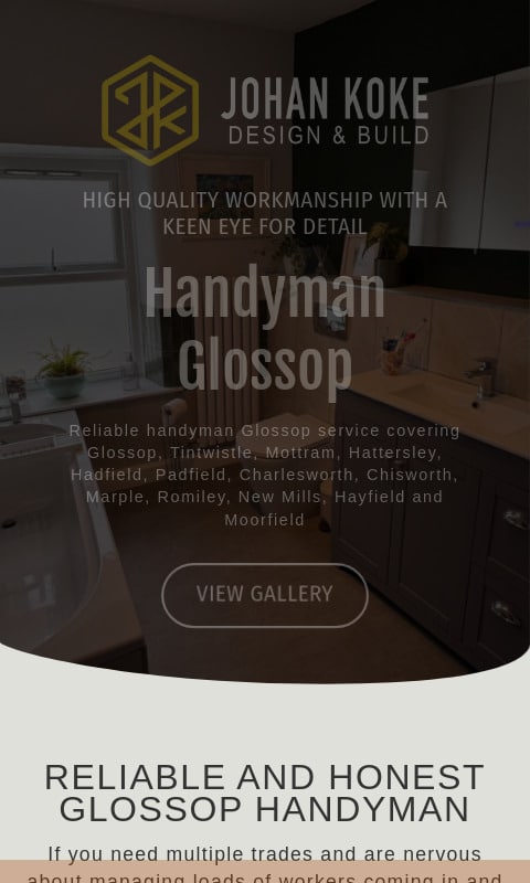 Screenshot of https://handyman.koke.estate/