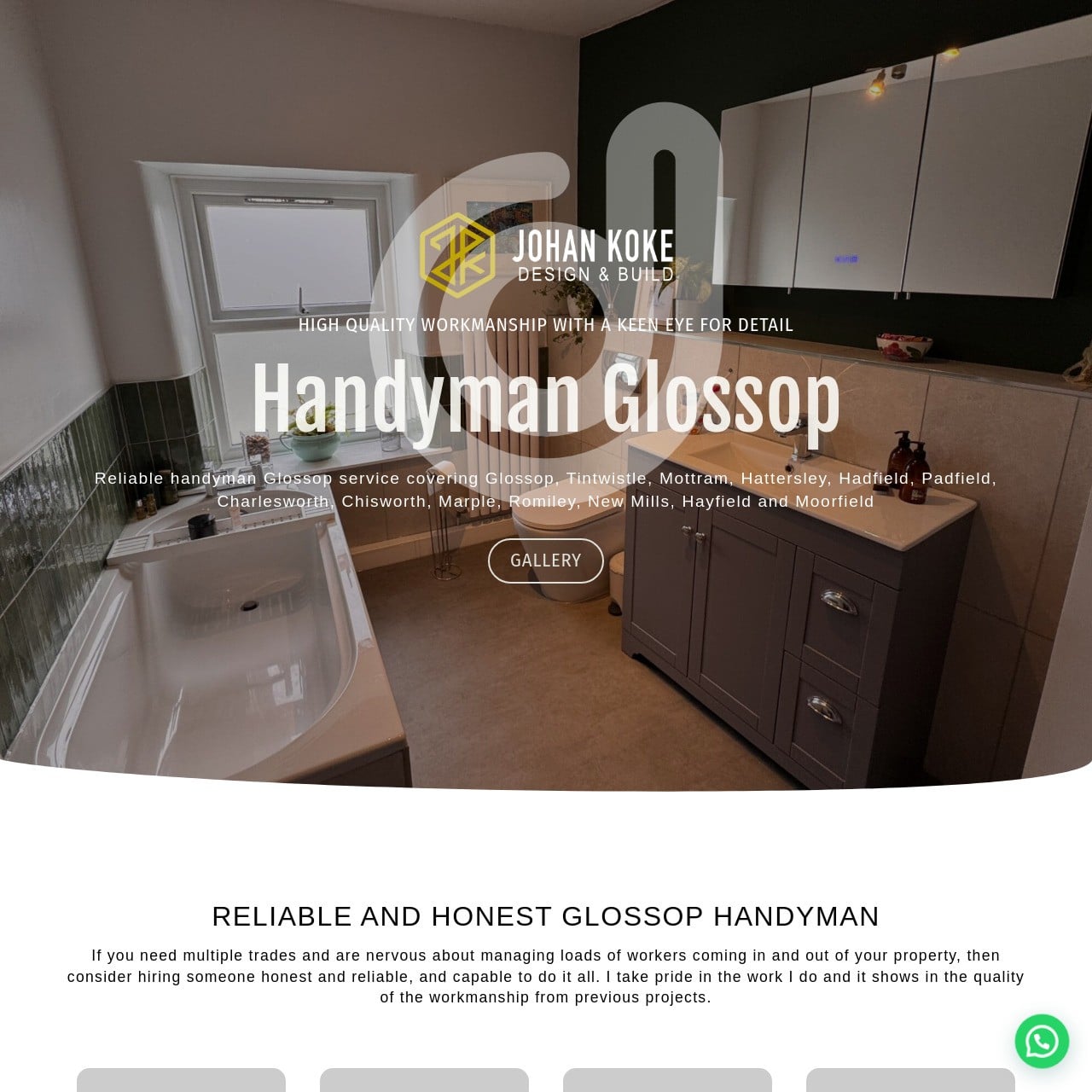 Screenshot of https://handyman.koke.estate/