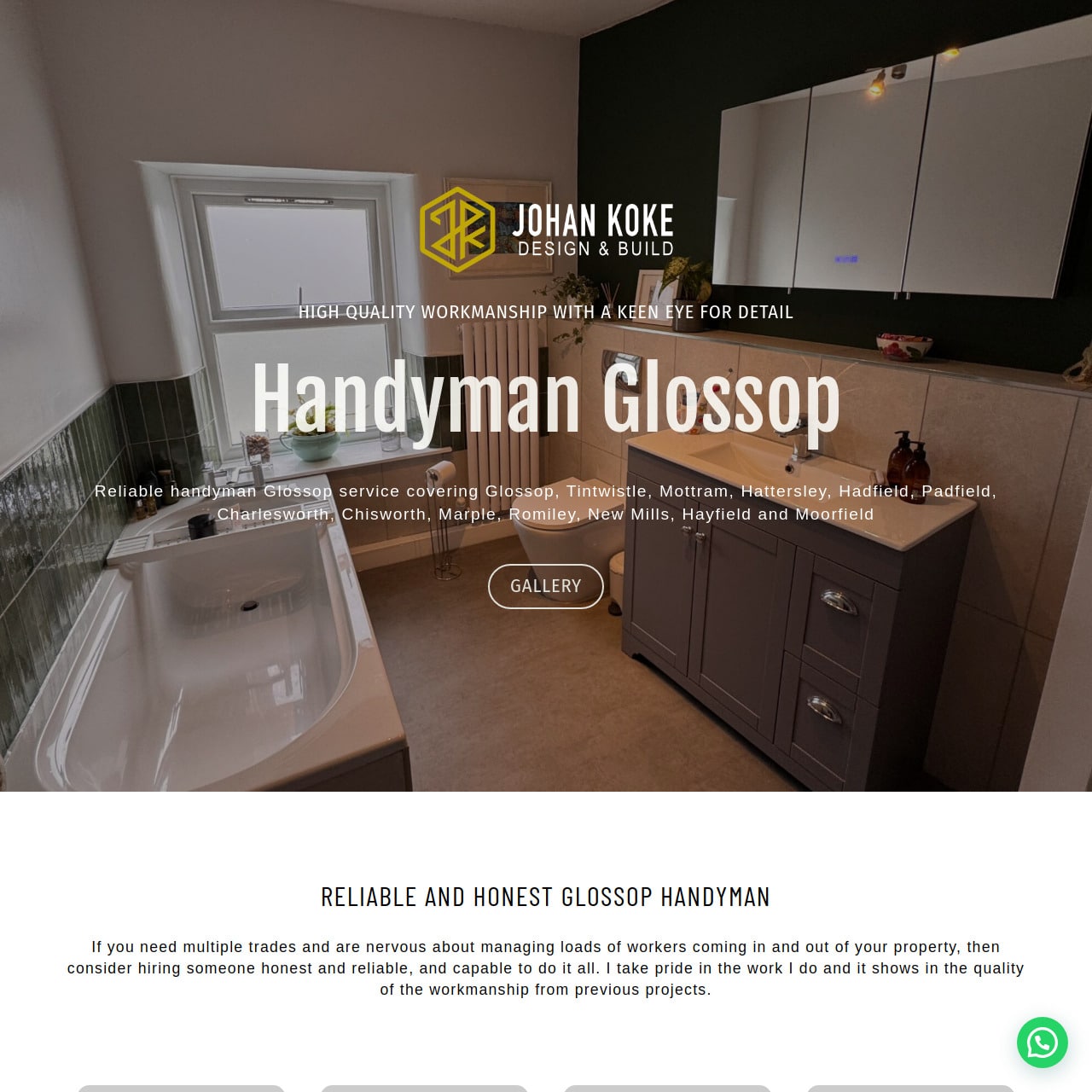 Screenshot of https://handyman.koke.estate/