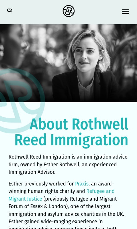 Screenshot of https://rothwellreed.co.uk