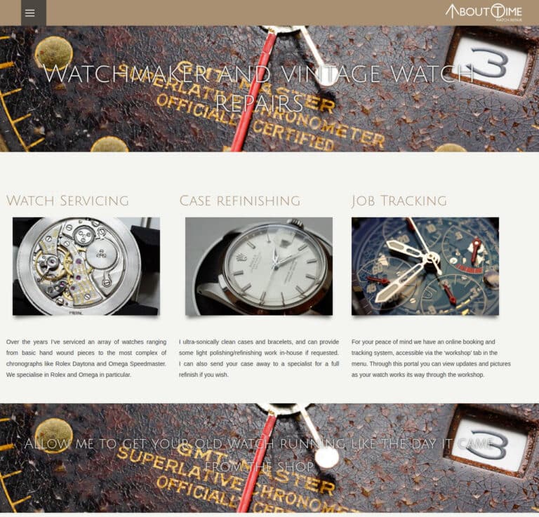 Screenshot of https://watchrepair.expert/