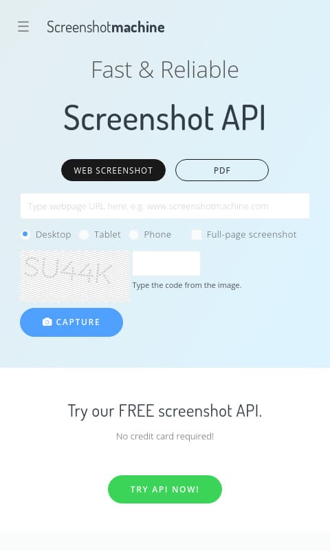 Screenshot of https://www.screenshotmachine.com/